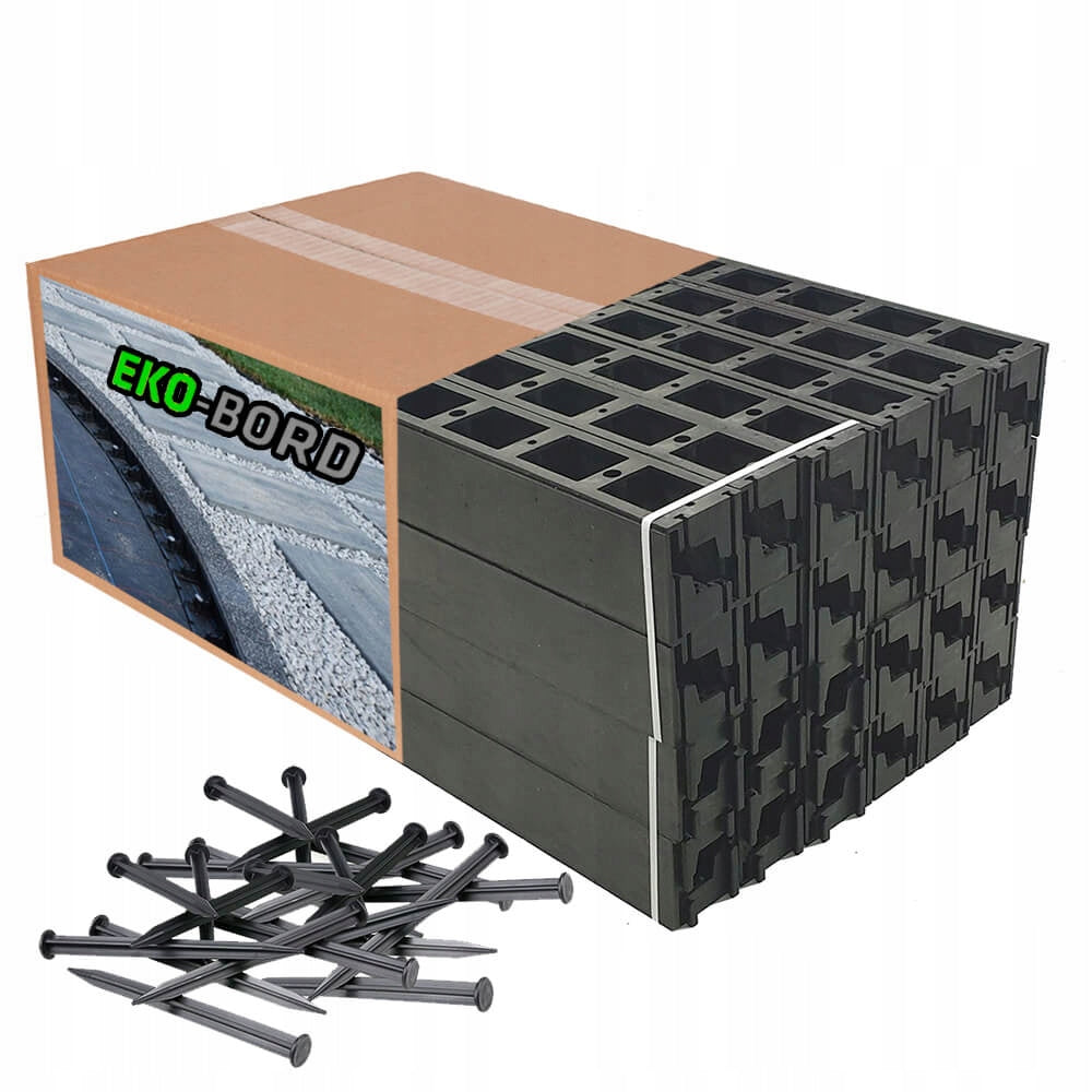 EKOBORD BIG 10cm Lawn edging 30m+100 anchors Packaging status original