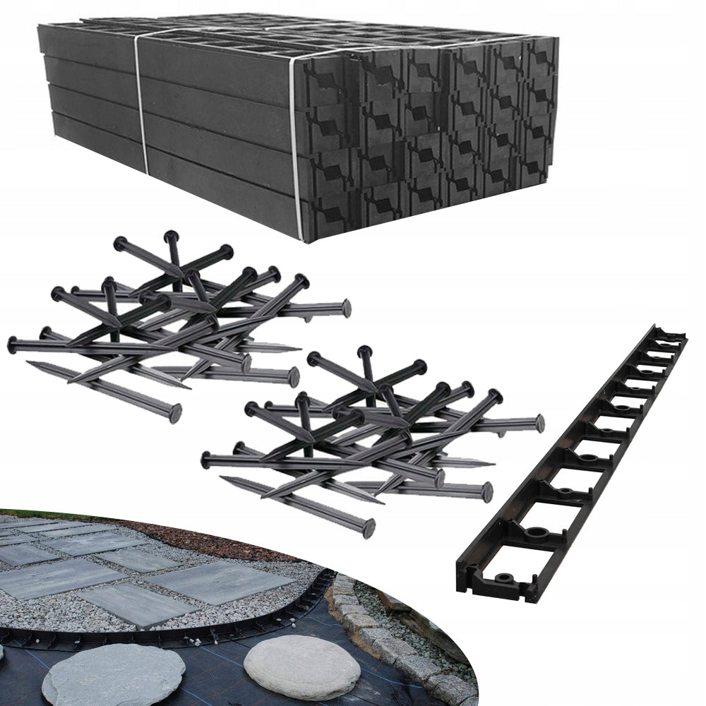 EKOBORD MINI lawn edging 27mm 36m + 100 anchors