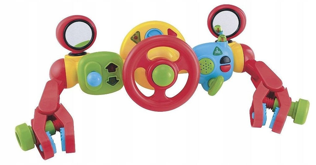 ELC BOY'S STEERING WHEEL FOR CAR SEAT TROLLEY