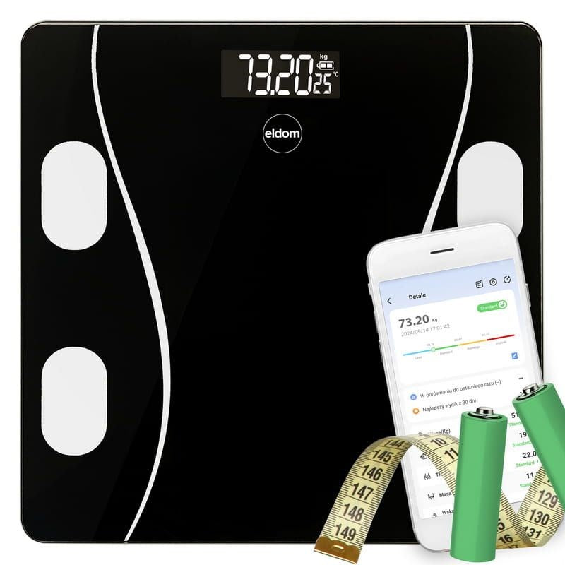 ELDOM INTELLIGENT PERSONAL SCALE TWO610 ILIIE Brand Eldom
