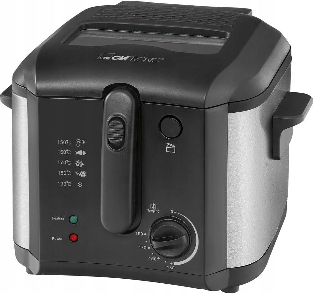 ELECTRIC AIR FRYER 2,5L 1600W TEMP ADJUSTMENT ODOR FILTER