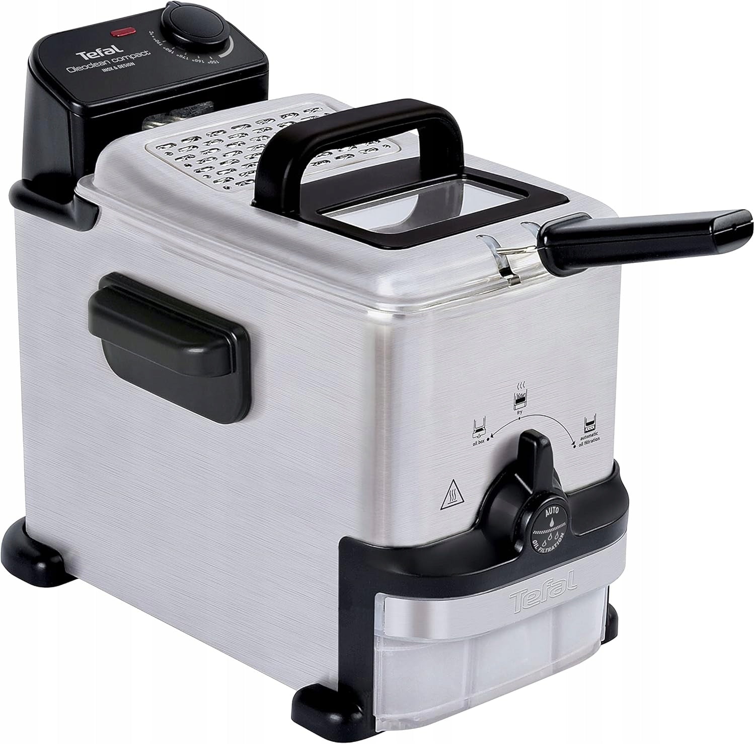 ELECTRIC AIR FRYER 2L 1500W AUTOMATIC OIL FILTRATION THERMOSTAT