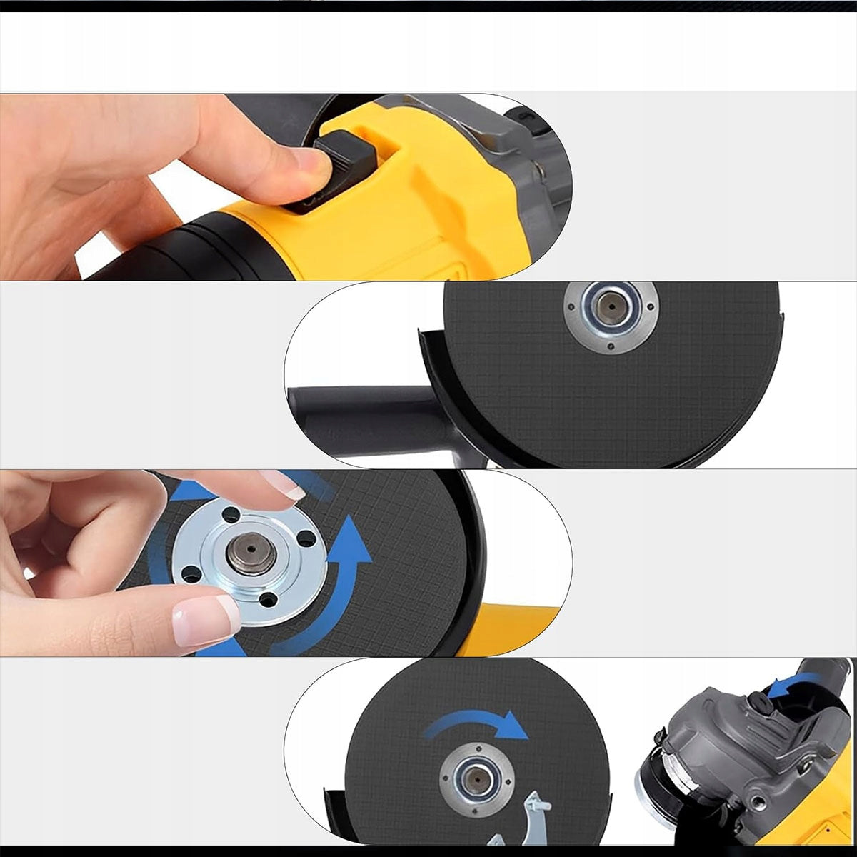 ELECTRIC ANGLE GRINDER 21V STRONG ANGLE GRINDER 125MM FOR DEWALT Supply voltage 21 V