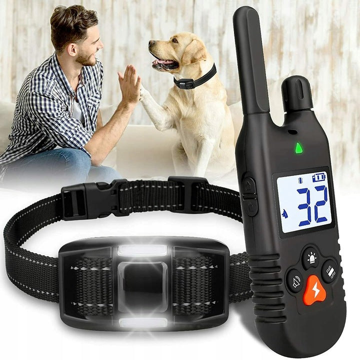 ELECTRIC ANTI BARK DOG COLLAR TRAINING EFFECTIVE 900M REMOTE CONTROL Brand no brand