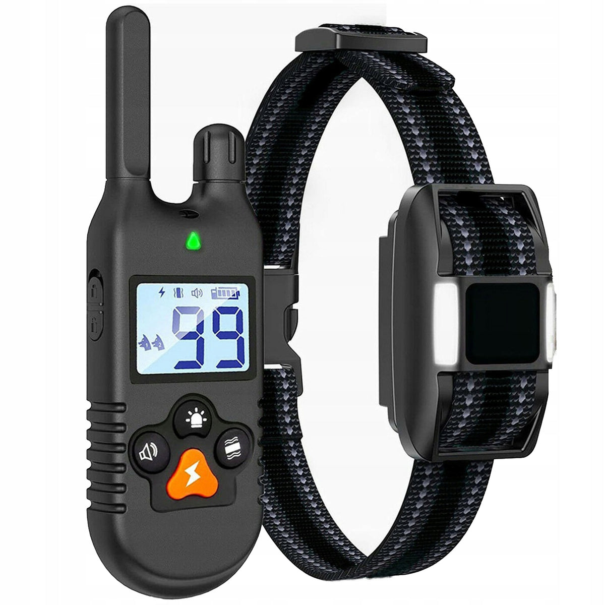 ELECTRIC ANTI BARK DOG COLLAR TRAINING EFFECTIVE 900M REMOTE CONTROL
