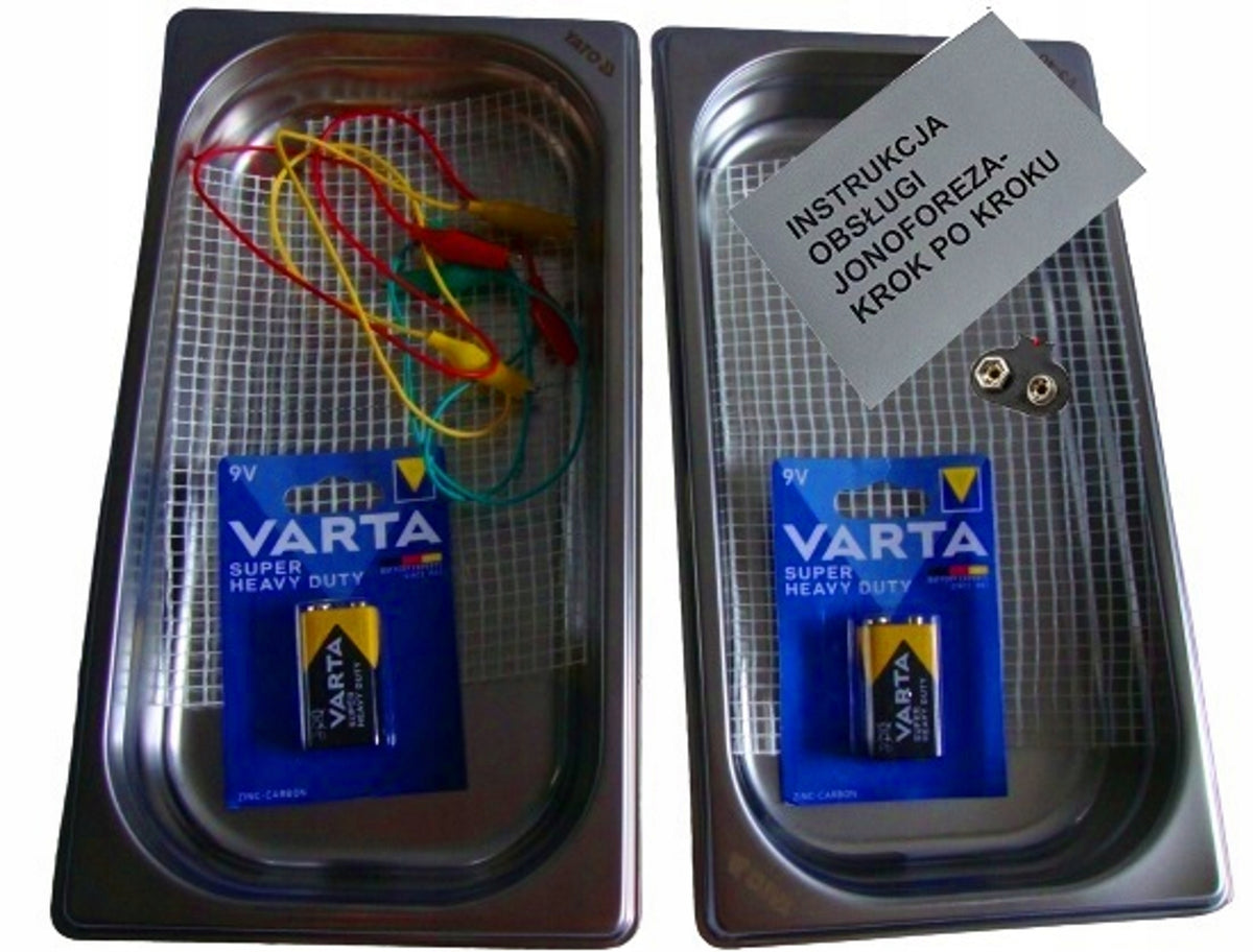 ELECTRIC ANTIPERSPIRANT DEVICE FOR IONTOPHORESIS HYPERHIDROSIS OF THE HANDS OF THE FOOT EAN (GTIN) 9330559156837