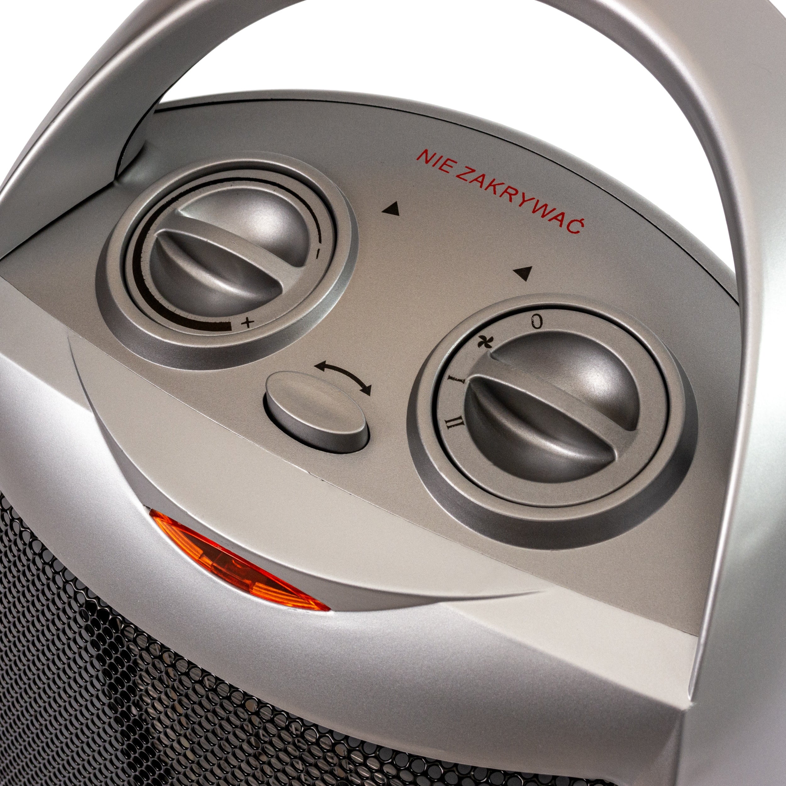 ELECTRIC APRON WITH OSCILLATION FUNCTION Dominant color silver/gray