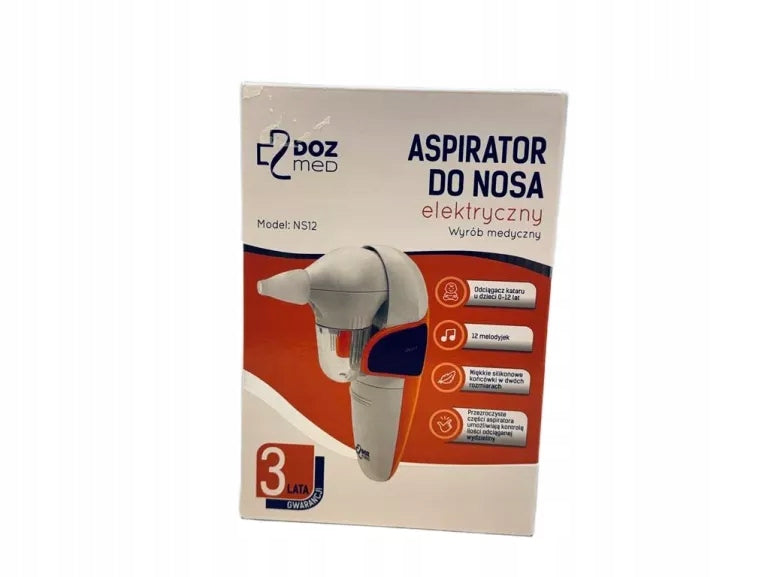 ELECTRIC ASPIRATOR DOZ MED NS12 | EFFECTIVE NASAL CLEANSING
