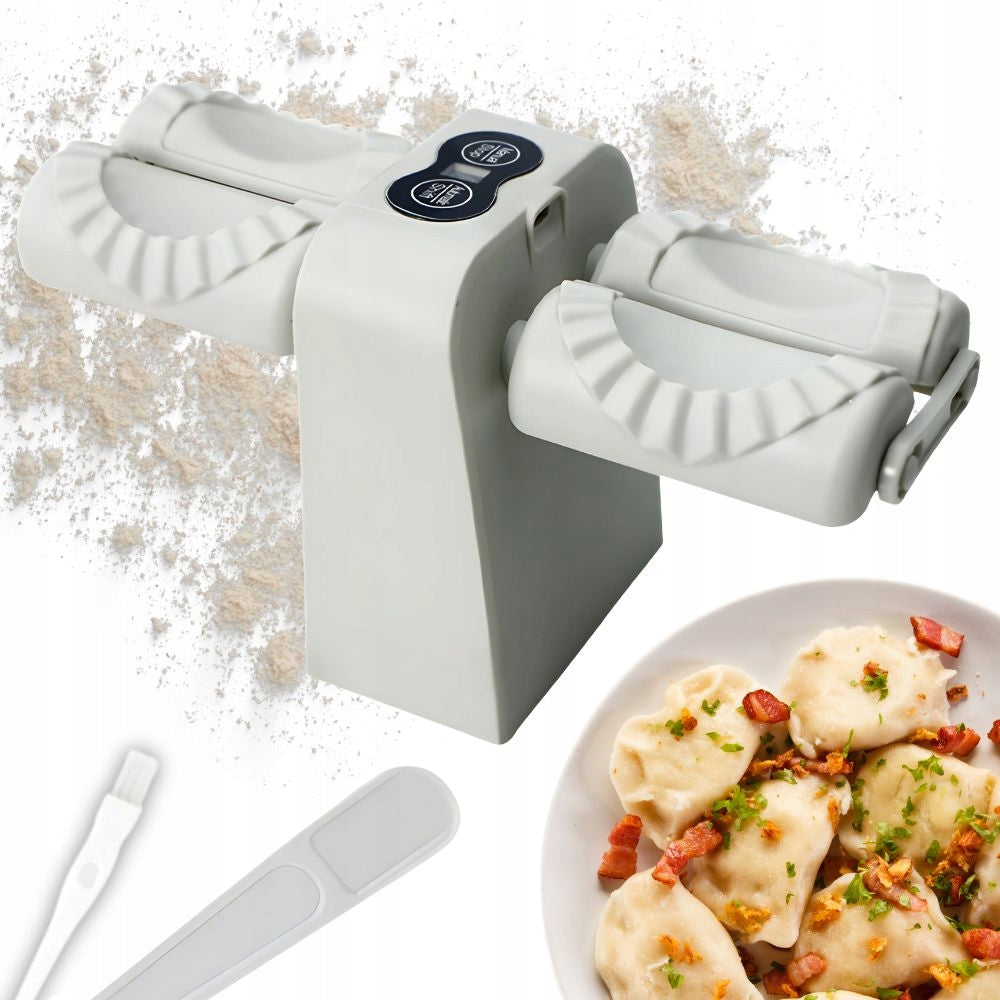 ELECTRIC AUTOMATIC MACHINE FOR MAKING DUMPLINGS DOUBLE