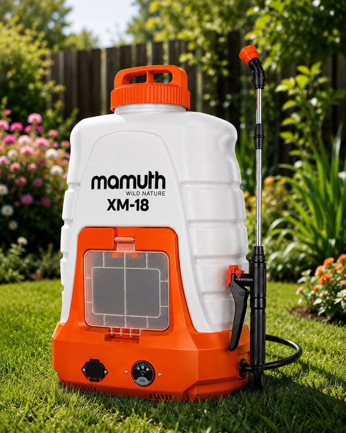 ELECTRIC BACKPACK SPRAYER CORDLESS GARDEN 18L XM-18 MAMUTH Certificates of conformity CE