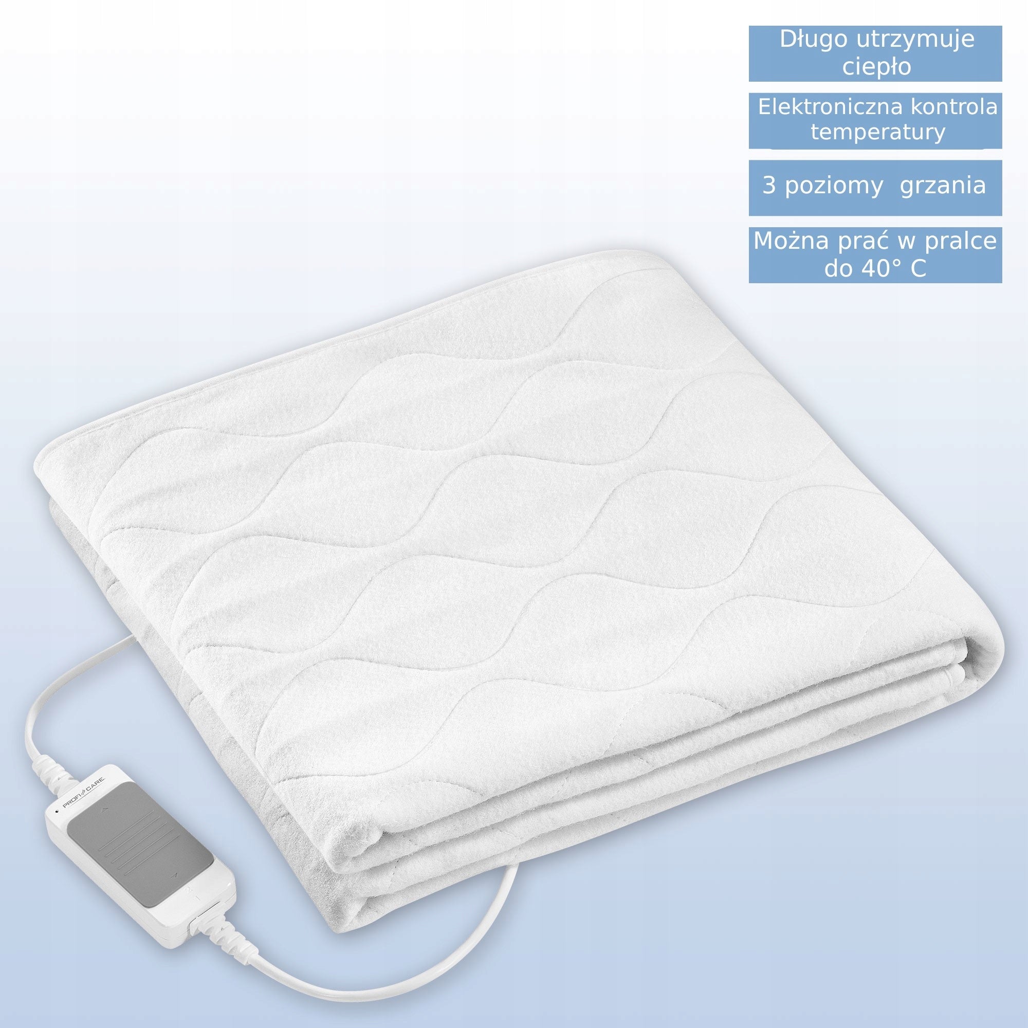 ELECTRIC BLANKET HEATING MAT DUVET ProfiCare PC- EAN (GTIN) 4006160040302