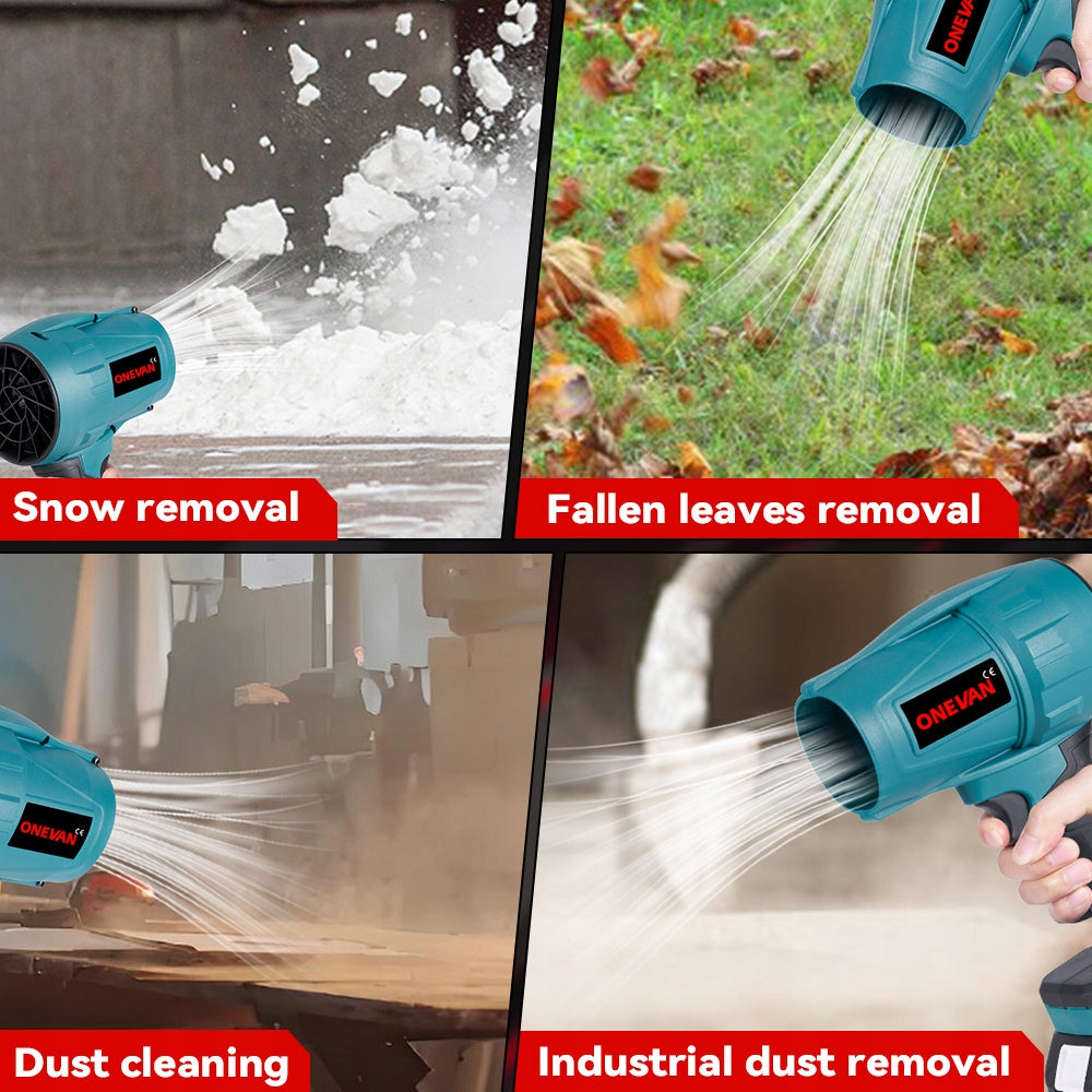 ELECTRIC BLOWER Brushless Turbo Leaf Blower GARDEN 1X AKU Tool weight 1.74 kg
