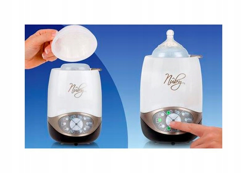 ELECTRIC BOTTLE WARMER AND 2-IN-1 STERILIZER NUBY Brand Nuby