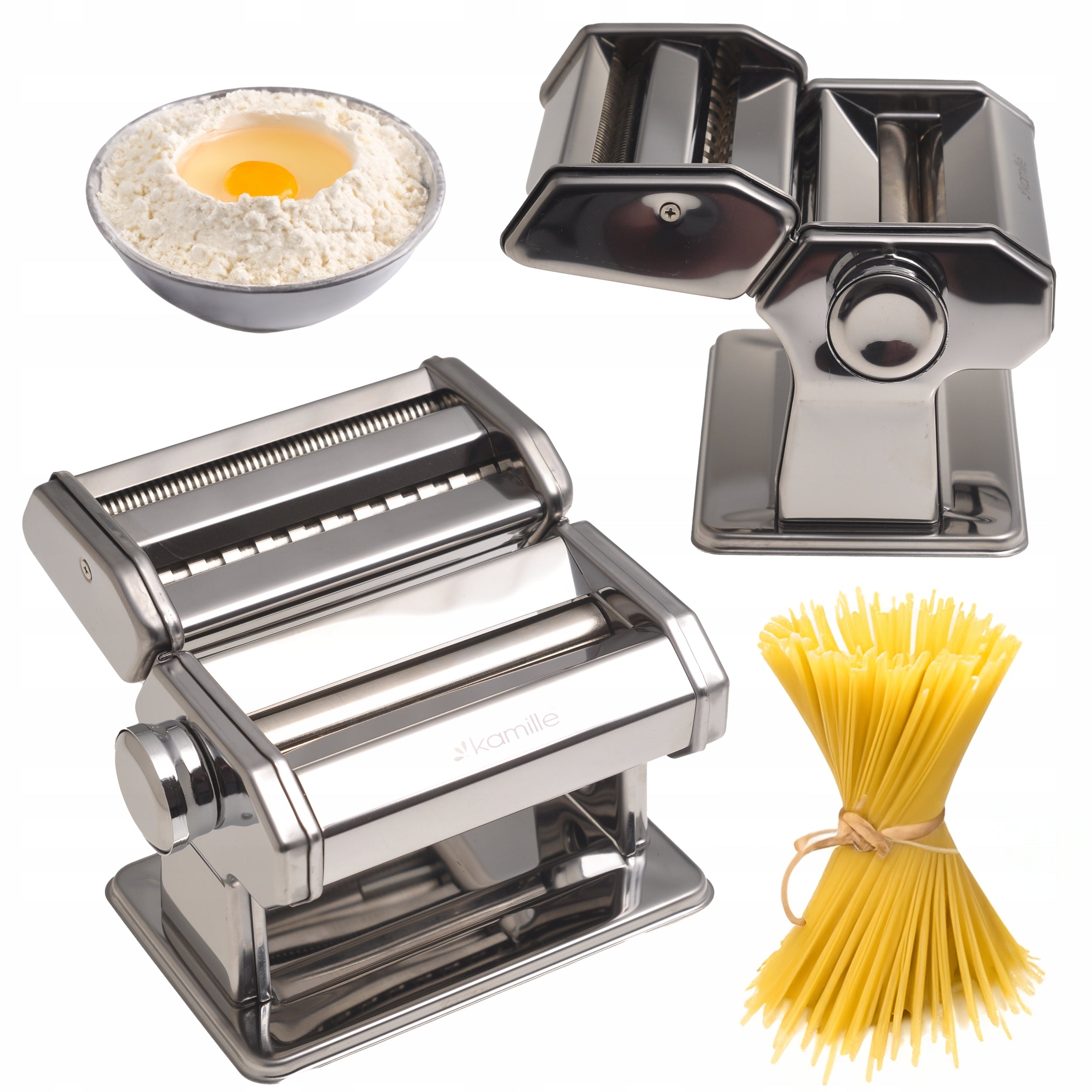 ELECTRIC CAKE ROLLING PASTA MACHINE 2in1 Packaging status original