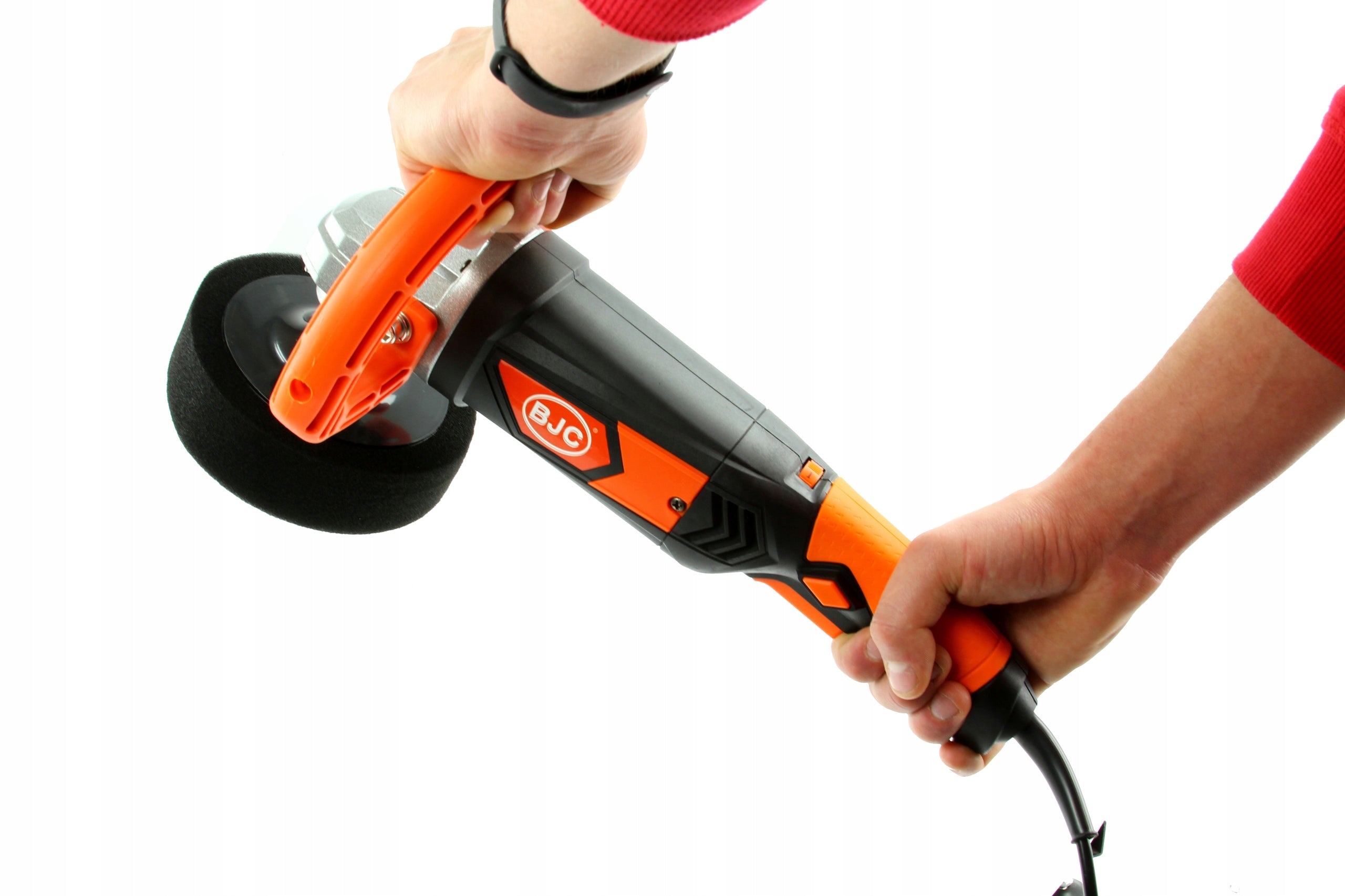ELECTRIC CAR POLISHER COMPACT 150 mm adjustable + BJC sponges Brand Mar-Pol