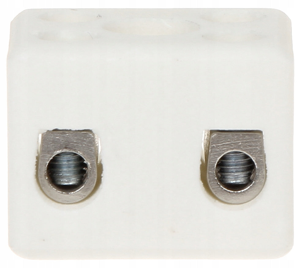 ELECTRIC CERAMIC PORCELAIN CUBE 2x 4 mm2 FITTING Manufacturer no brand