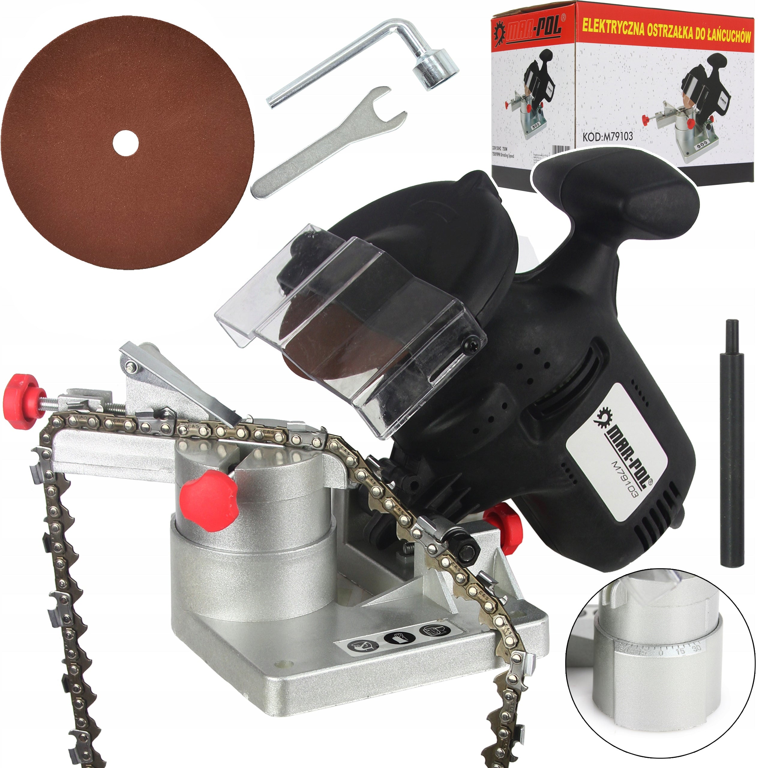 ELECTRIC CHAIN SHARPENER CHAIN SAW BLADE 750W