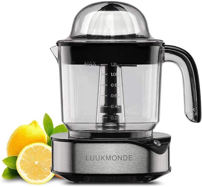 ELECTRIC CITRUS JUICER 1,2L LARGE CAPACITY POWERFUL MOTOR