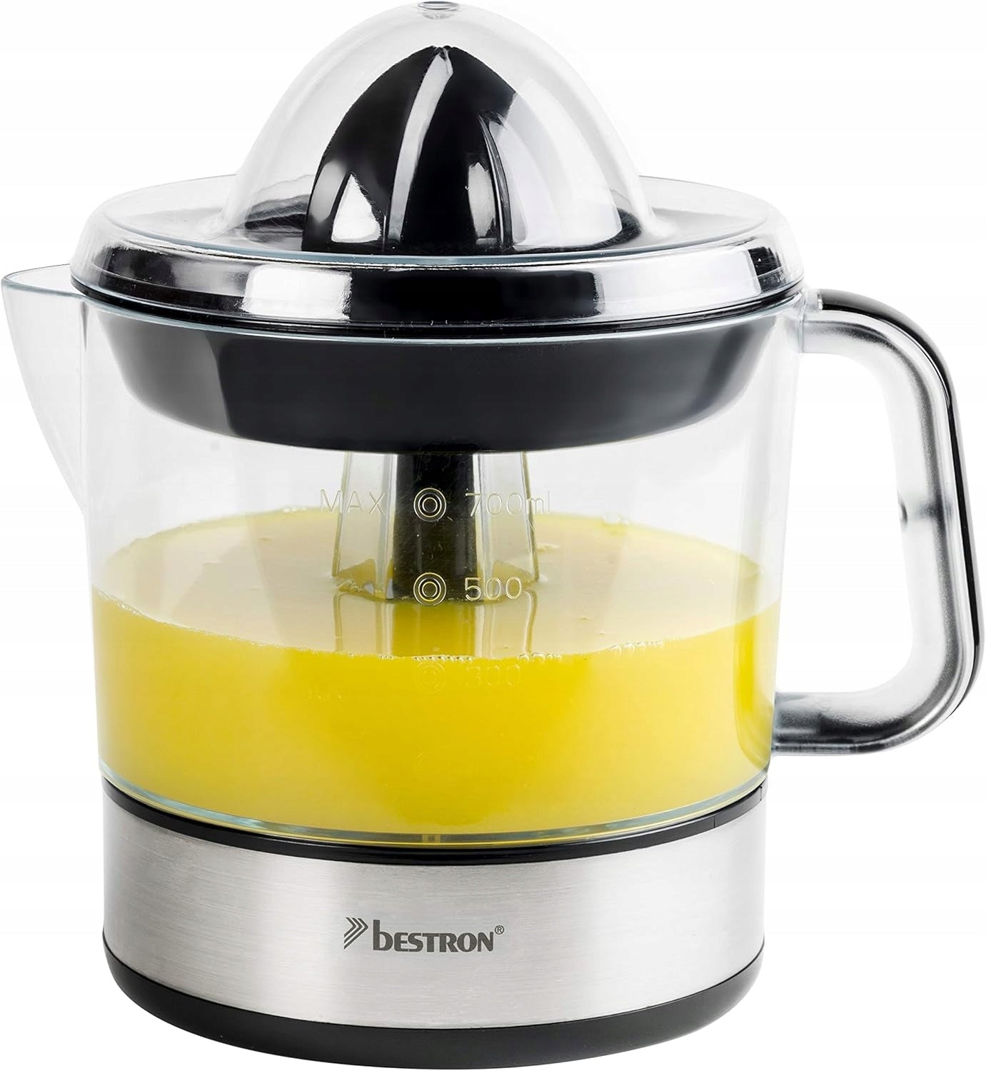 ELECTRIC CITRUS JUICER 40W 0,7 L STAINLESS STEEL BLACK SILVER
