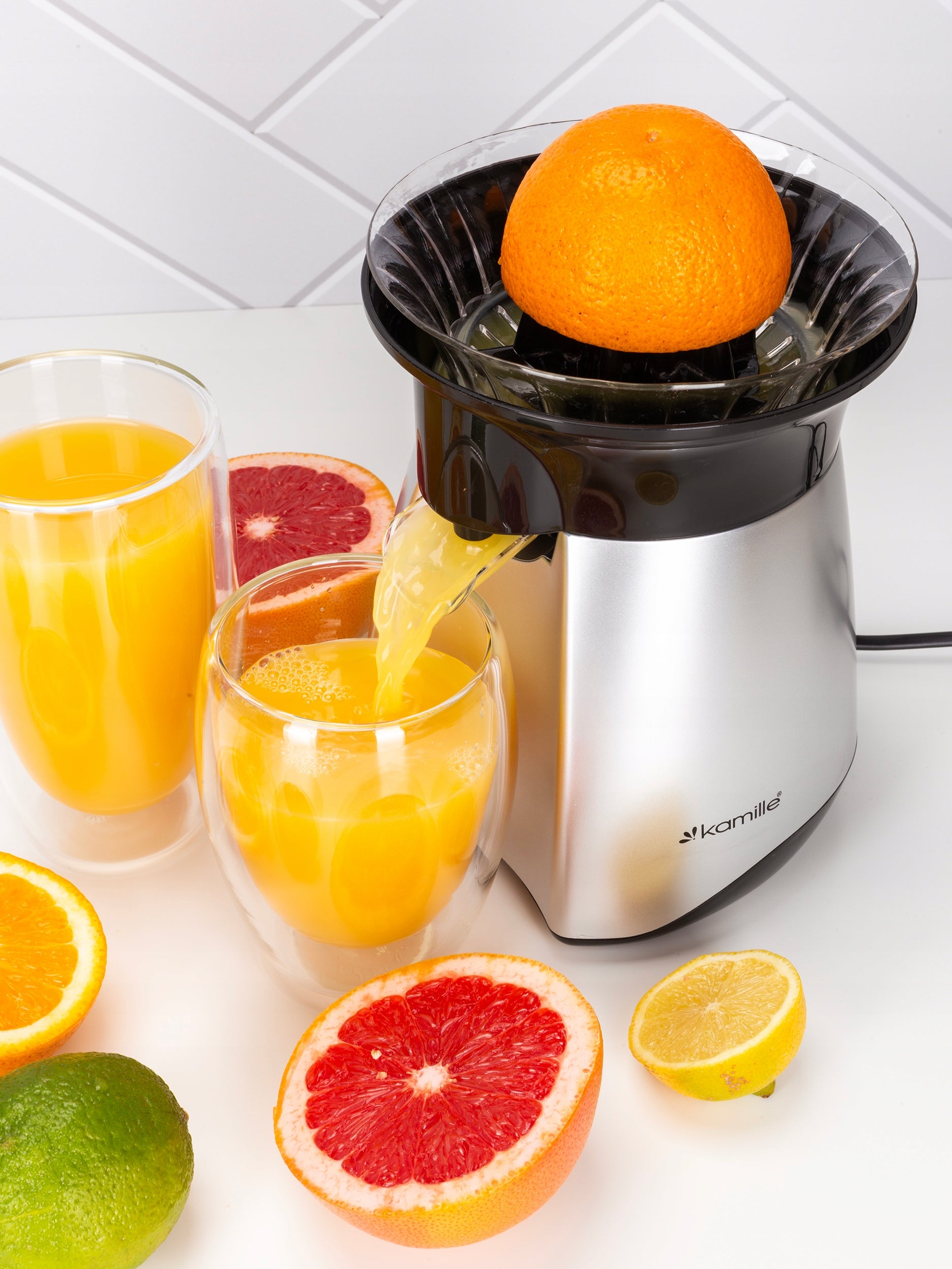ELECTRIC CITRUS JUICER FRUIT JUICES STRONG KAMILLE Packaging status original