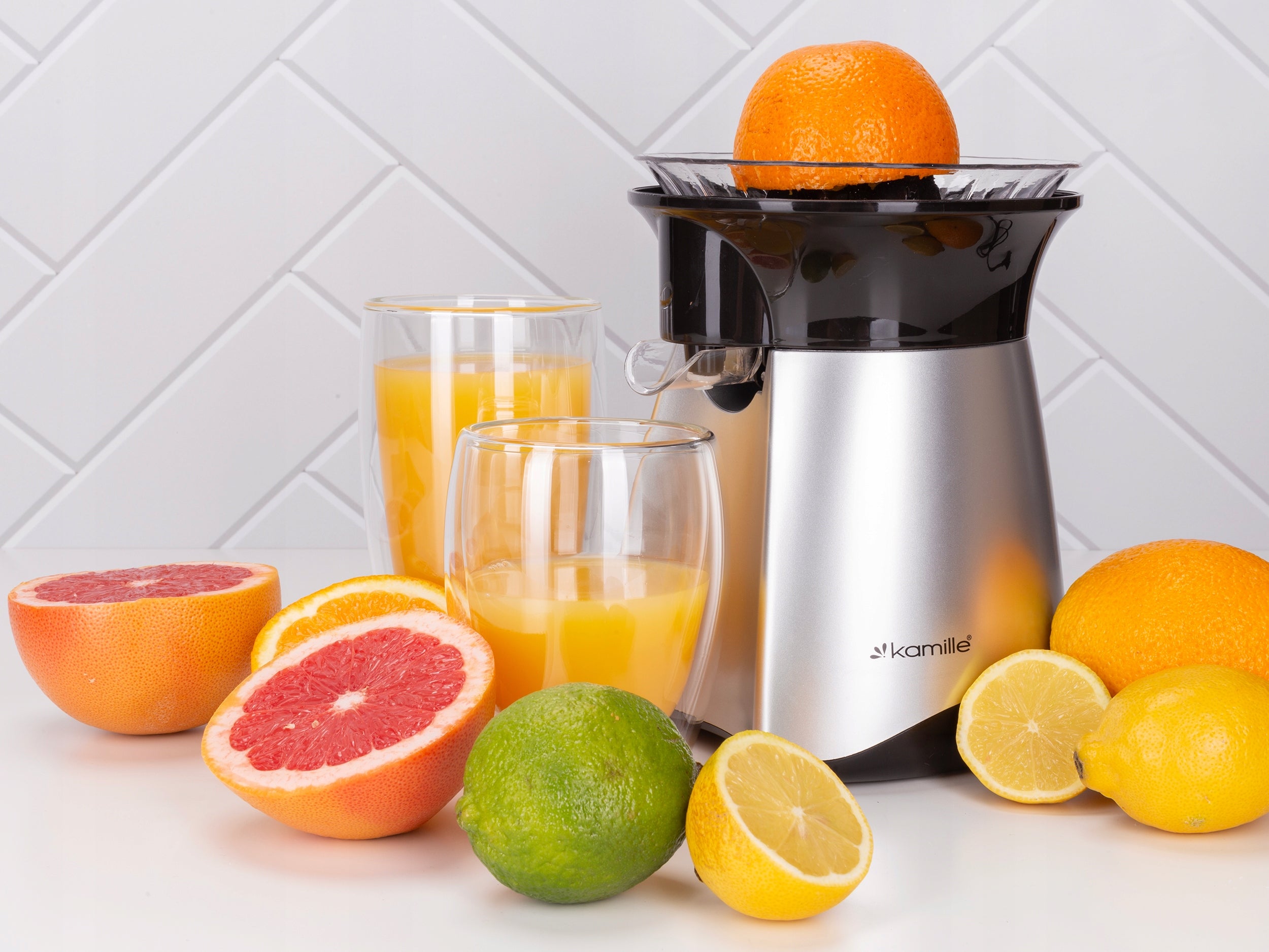 ELECTRIC CITRUS JUICER FRUIT JUICES STRONG KAMILLE Power rating 40 W