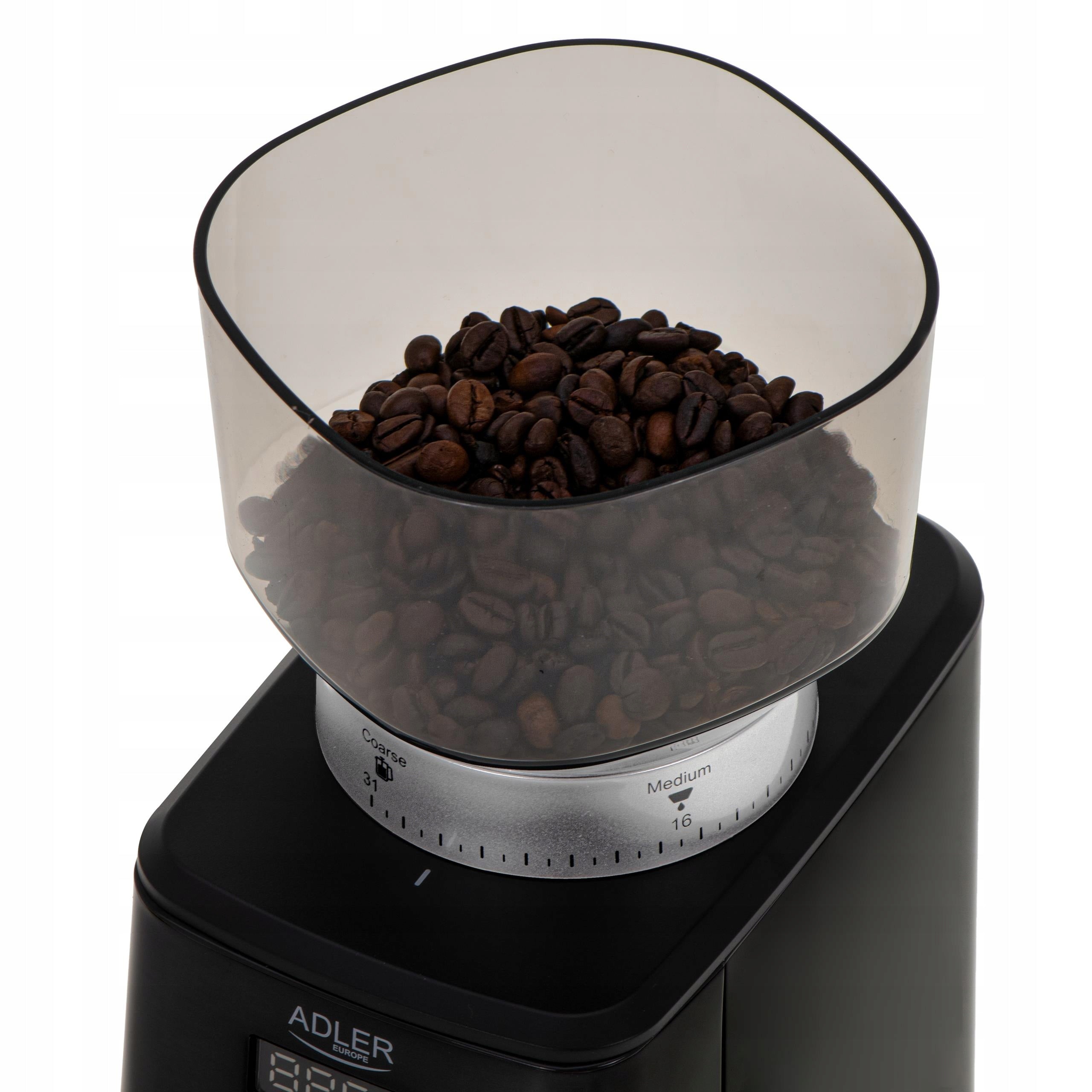 ELECTRIC COFFEE GRINDER FILAMENT ADJUSTMENT Adjustable 31 Grinding Levels Manufacturer code AD 4300