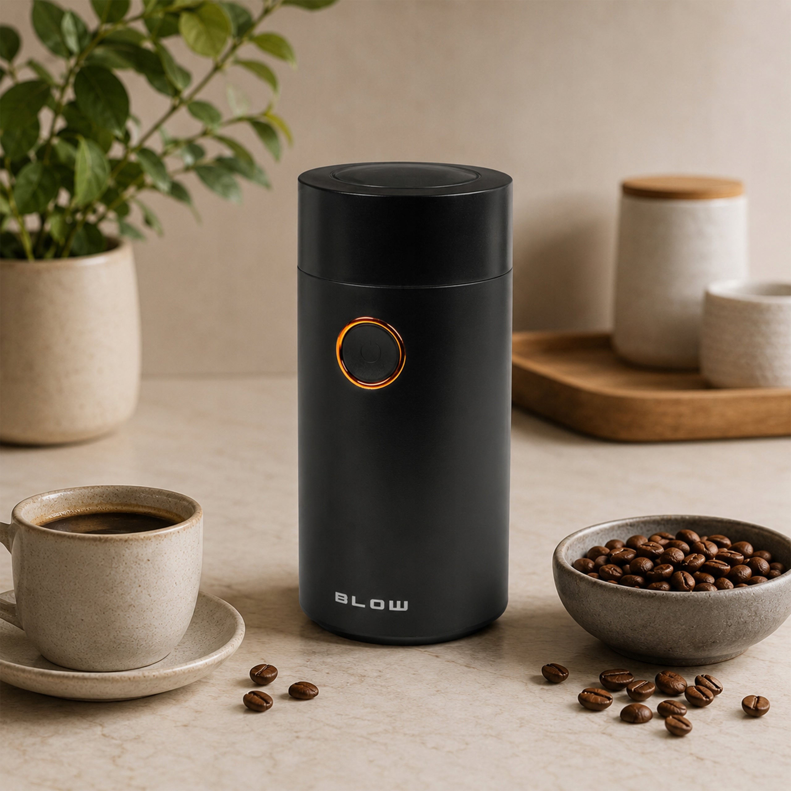 ELECTRIC COFFEE GRINDER FOR GRINDING NUTS GRAIN GRINDER STRONG 160W Packaging status original