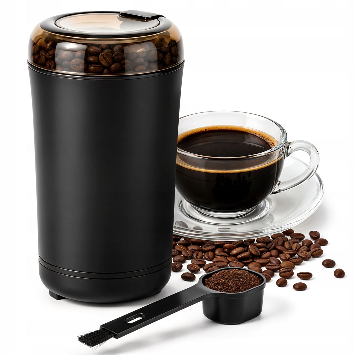 ELECTRIC COFFEE GRINDER FOR GRINDING NUTS SPICE SHREDDER STRONG