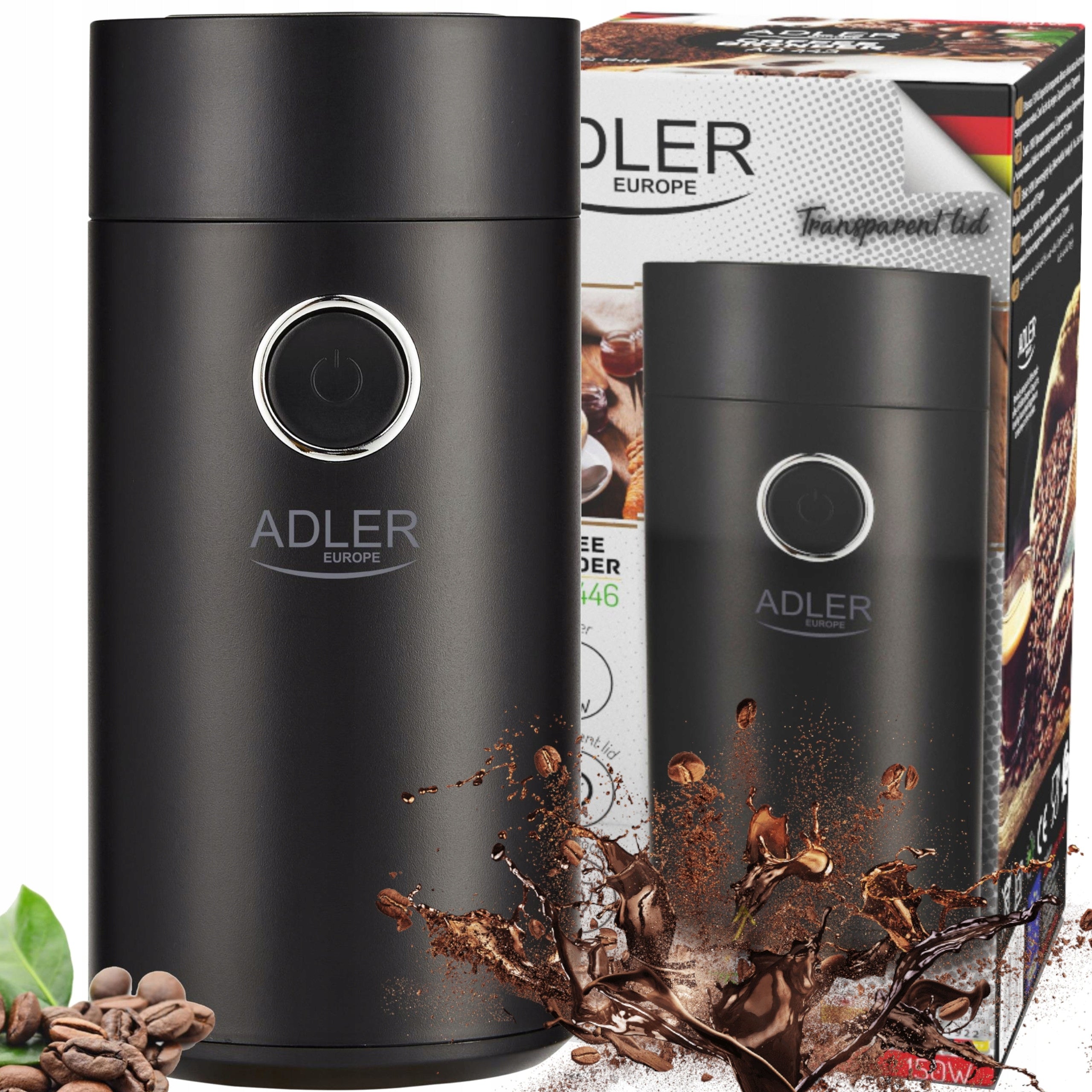 ELECTRIC COFFEE GRINDER HERBS FLAXSEED PEPPER 150W