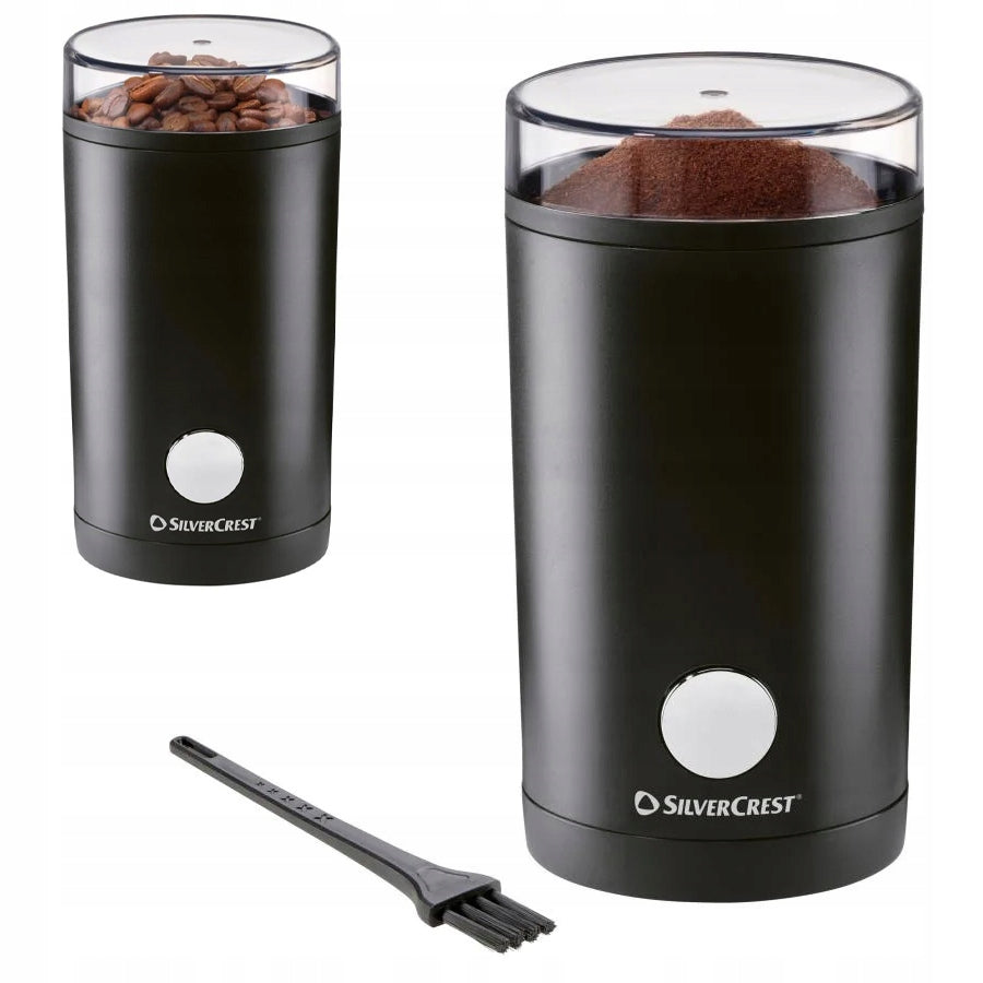 ELECTRIC COFFEE GRINDER SILVERCREST SKME 180 C2 180W BLACK