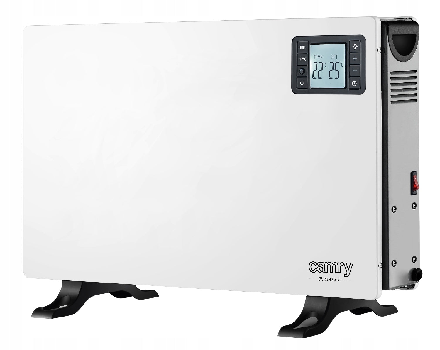 ELECTRIC CONVECTOR HEATER ENERGY SAVING THERMOSTAT 2000W REMOTE CONTROL Packaging status original