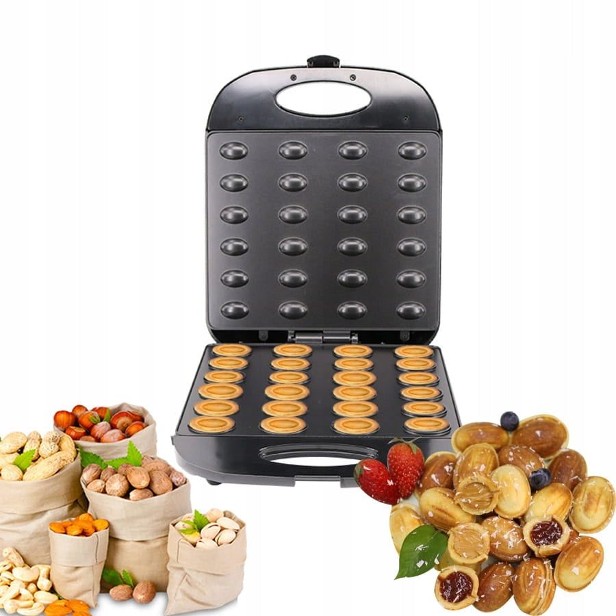 ELECTRIC COOKIE PEANUT TOASTER 24 MOLDS FORM XXL 1400W Manufacturer code MS 3081