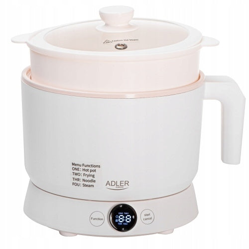 ELECTRIC COOKING POT MULTIFUNCTIONAL NON-STICK 4 LED OPERATING MODES