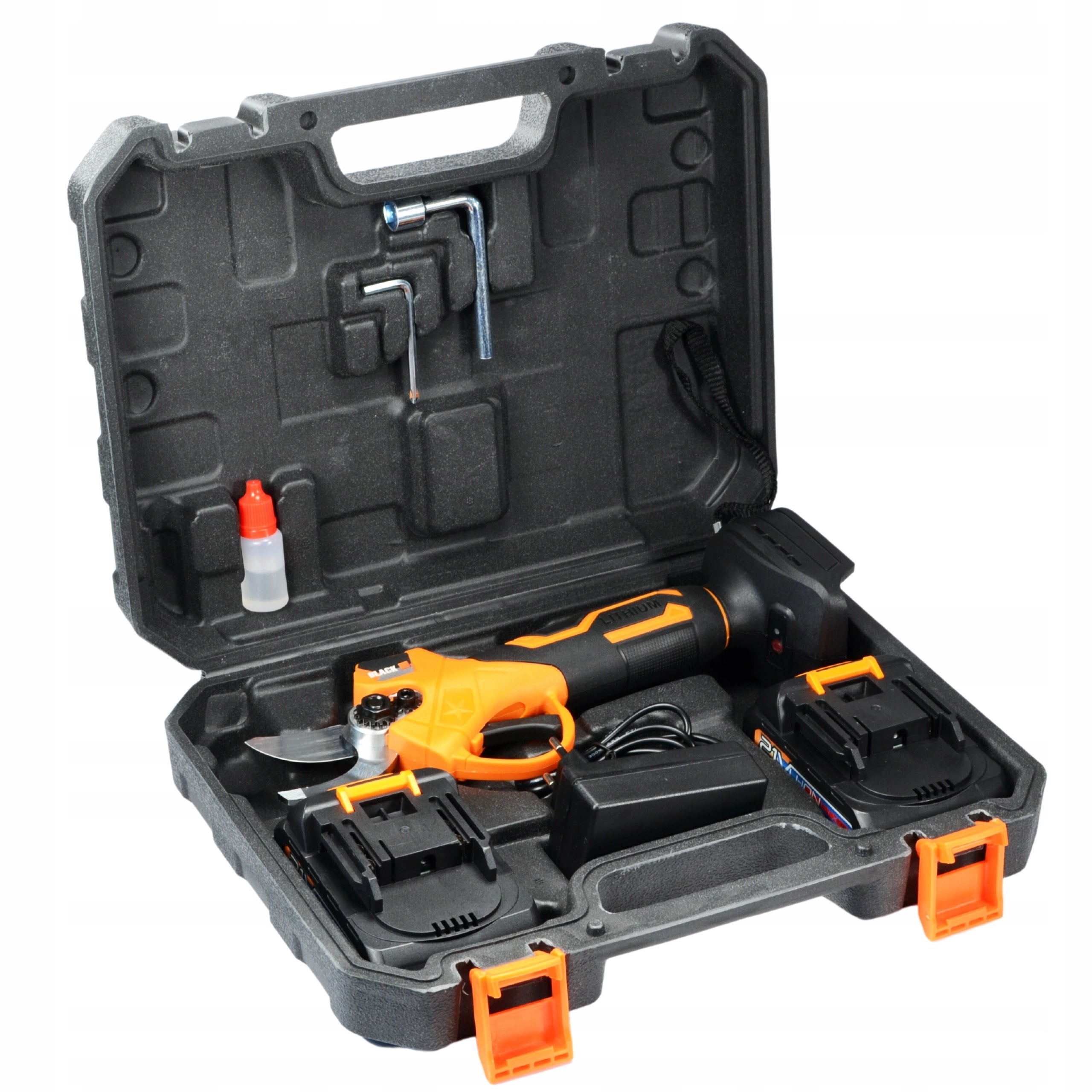 ELECTRIC CORDLESS PRUNER KIT 30mm 100W 2 x 2 Ah BL BATTERY Manufacturer code 53820
