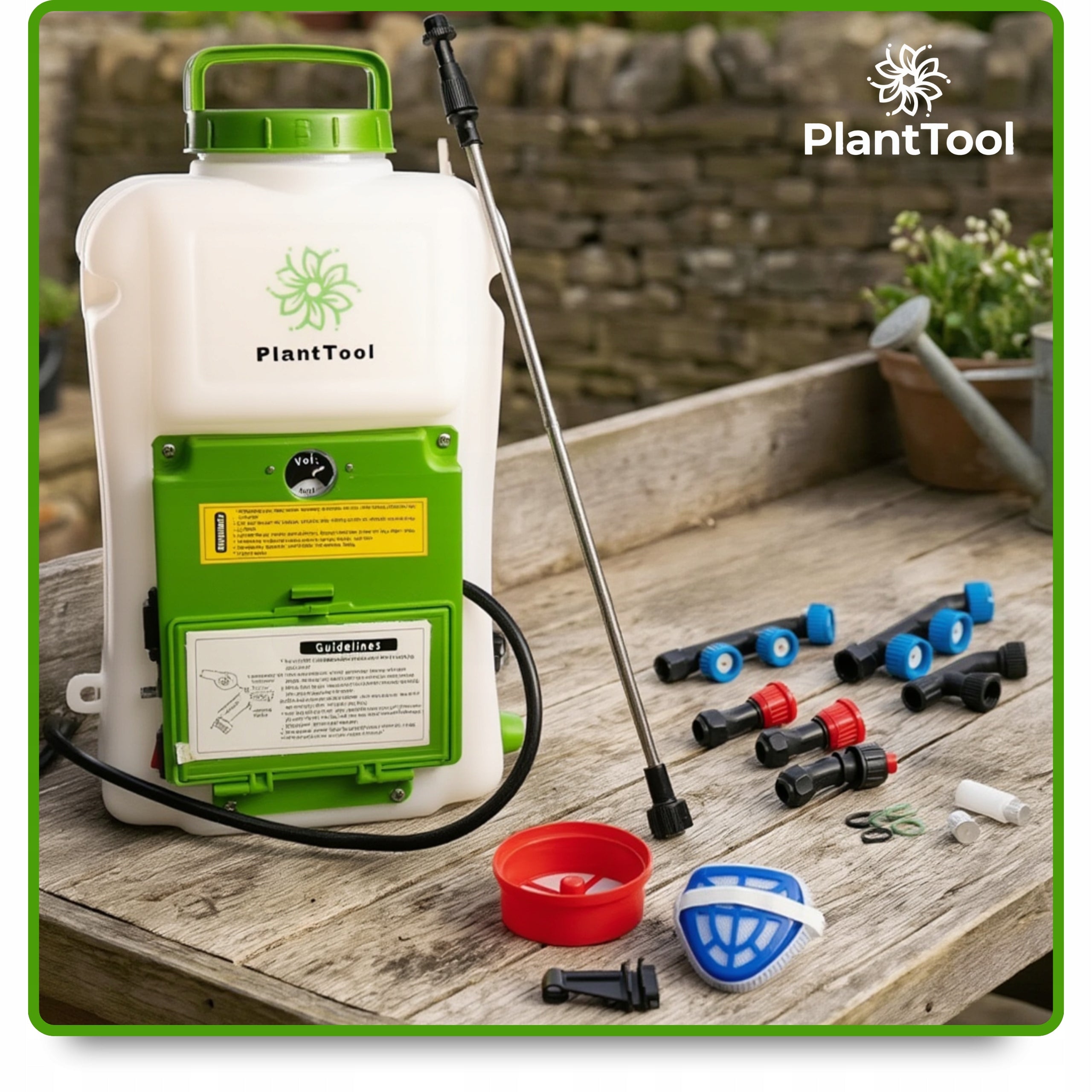 ELECTRIC CORDLESS SPRAYER 12L BACKPACK Garden SET Manufacturer code 101101