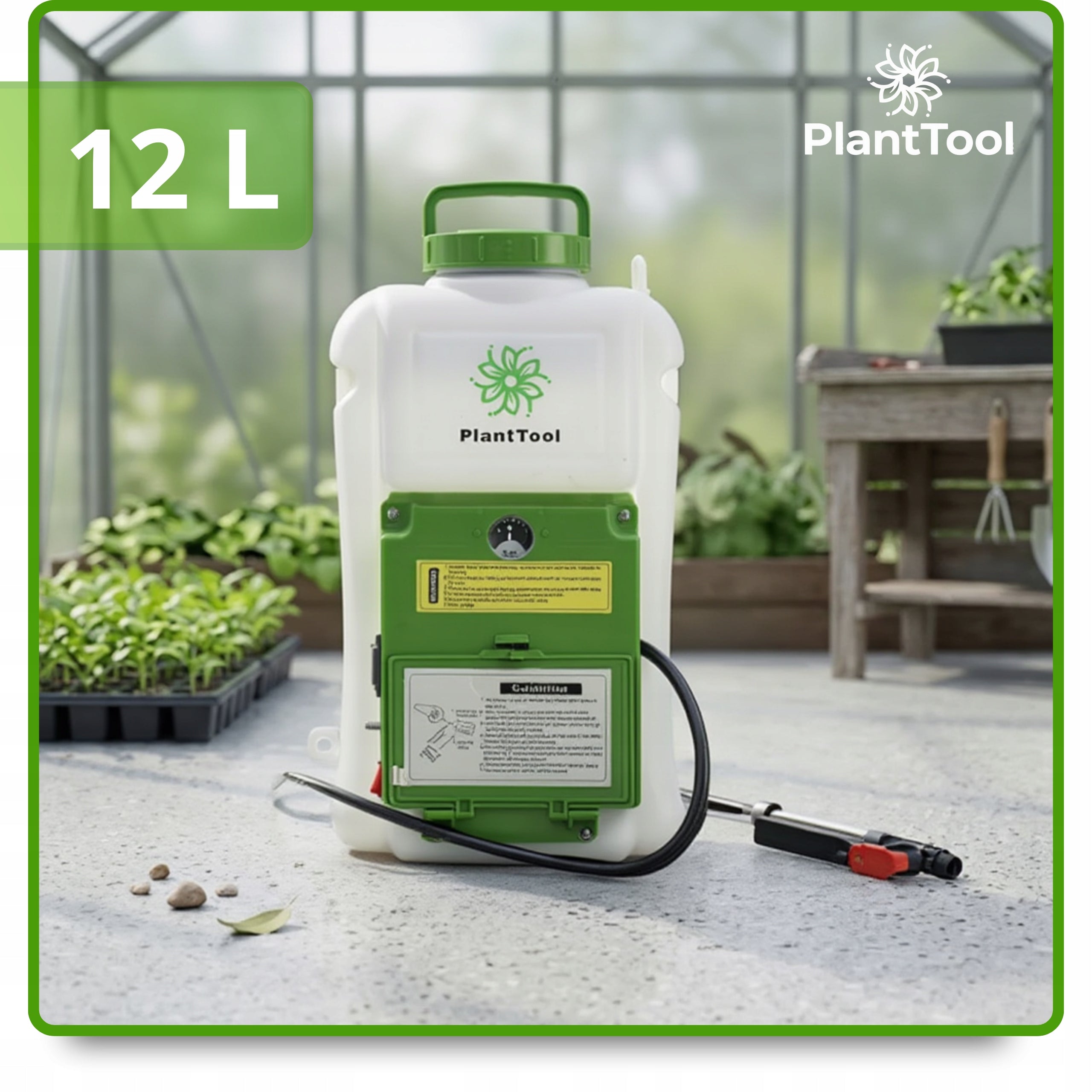 ELECTRIC CORDLESS SPRAYER 12L BACKPACK Garden SET Packaging status original