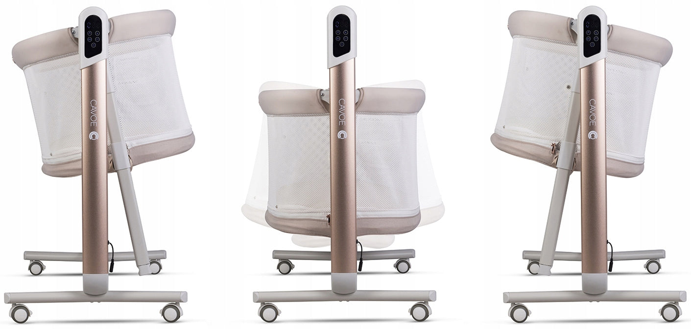 ELECTRIC CRADLE CAVOE COQ 4IN1 COT SUPPLY PLAYPEN BLUETOOTH REMOTE CONTROL Brand Cavoe