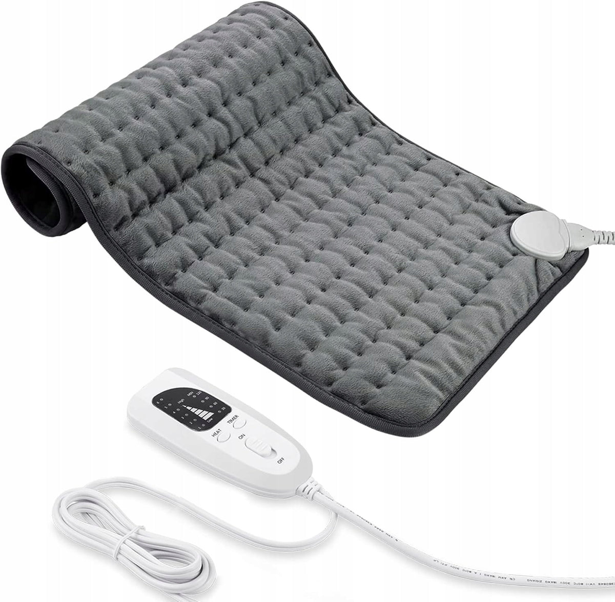 ELECTRIC CUSHION 100X50CM 6 DEGREES AUTO OFF GREY