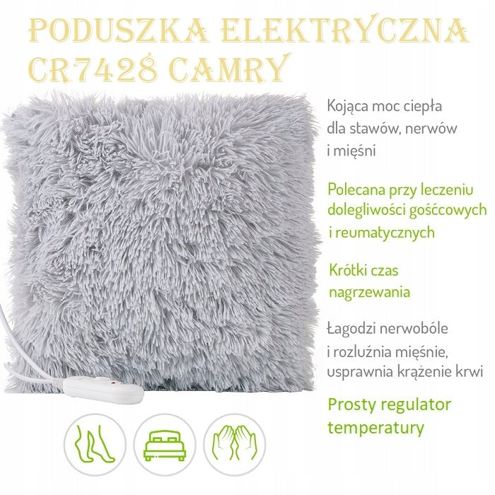ELECTRIC CUSHION FOOT HAND WARMER FOR JOINT MUSCLE PAIN PILOT CR7428 Packaging status original