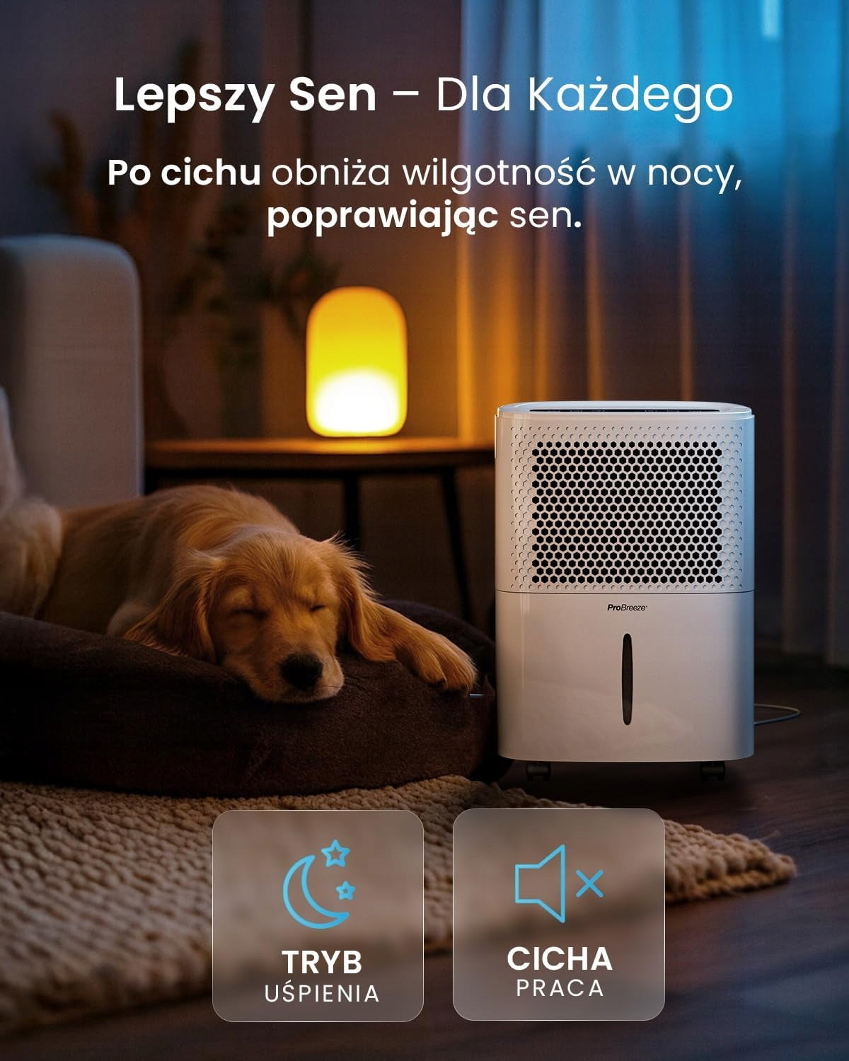 ELECTRIC DEHUMIDIFIER 1,8L MOLD MOISTURE ABSORBER Model Pro Breeze Osuszacz Powietrza, Elektryczny Pochłan