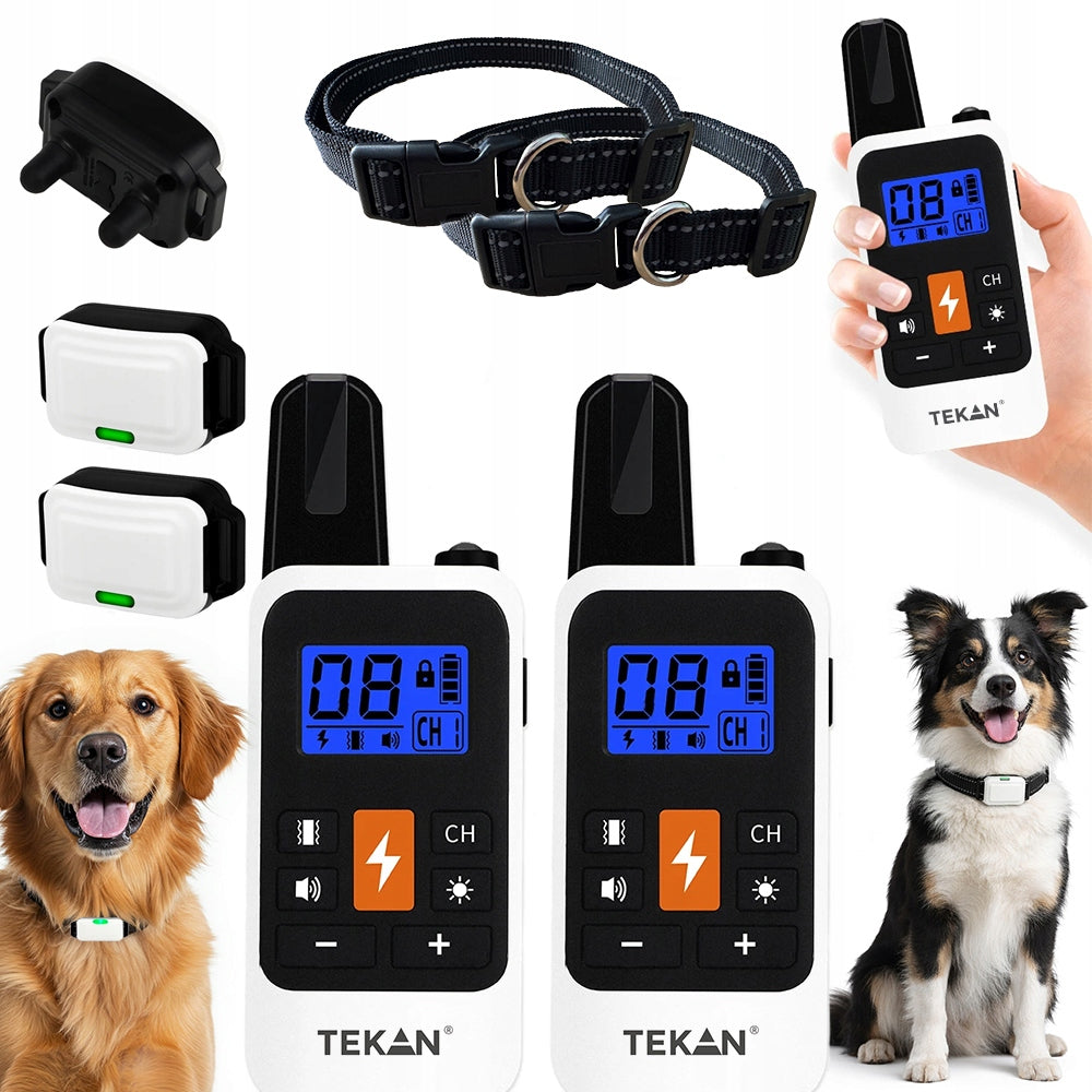 ELECTRIC DOG COLLAR FOR TWO DOGS TRAINING FOR TRAINING PILOT