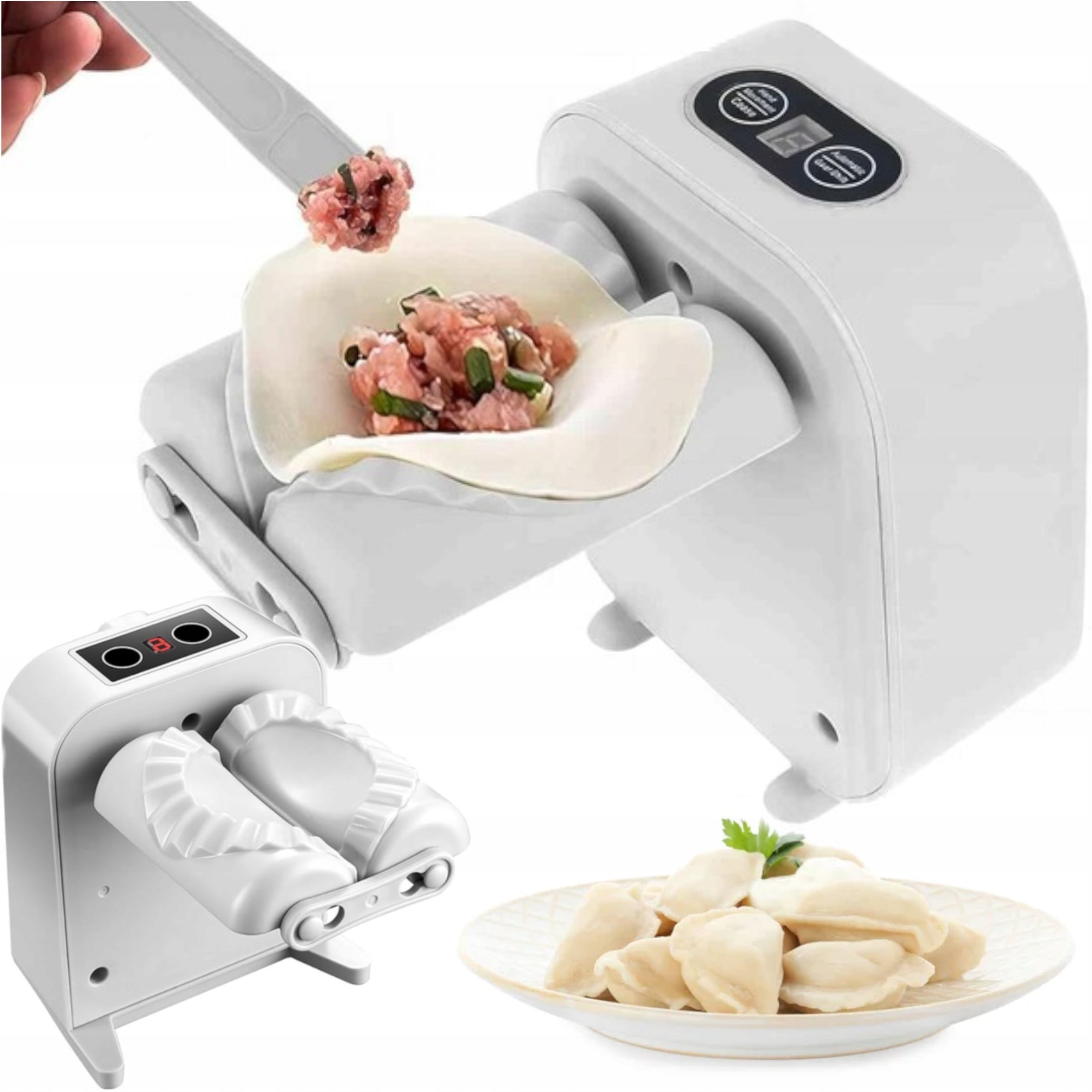 ELECTRIC DUMPLING MACHINE FORM CABLE AKCESORIA ATOMAT Manufacturer code Automatyczna maszynka do lepienia pierogów