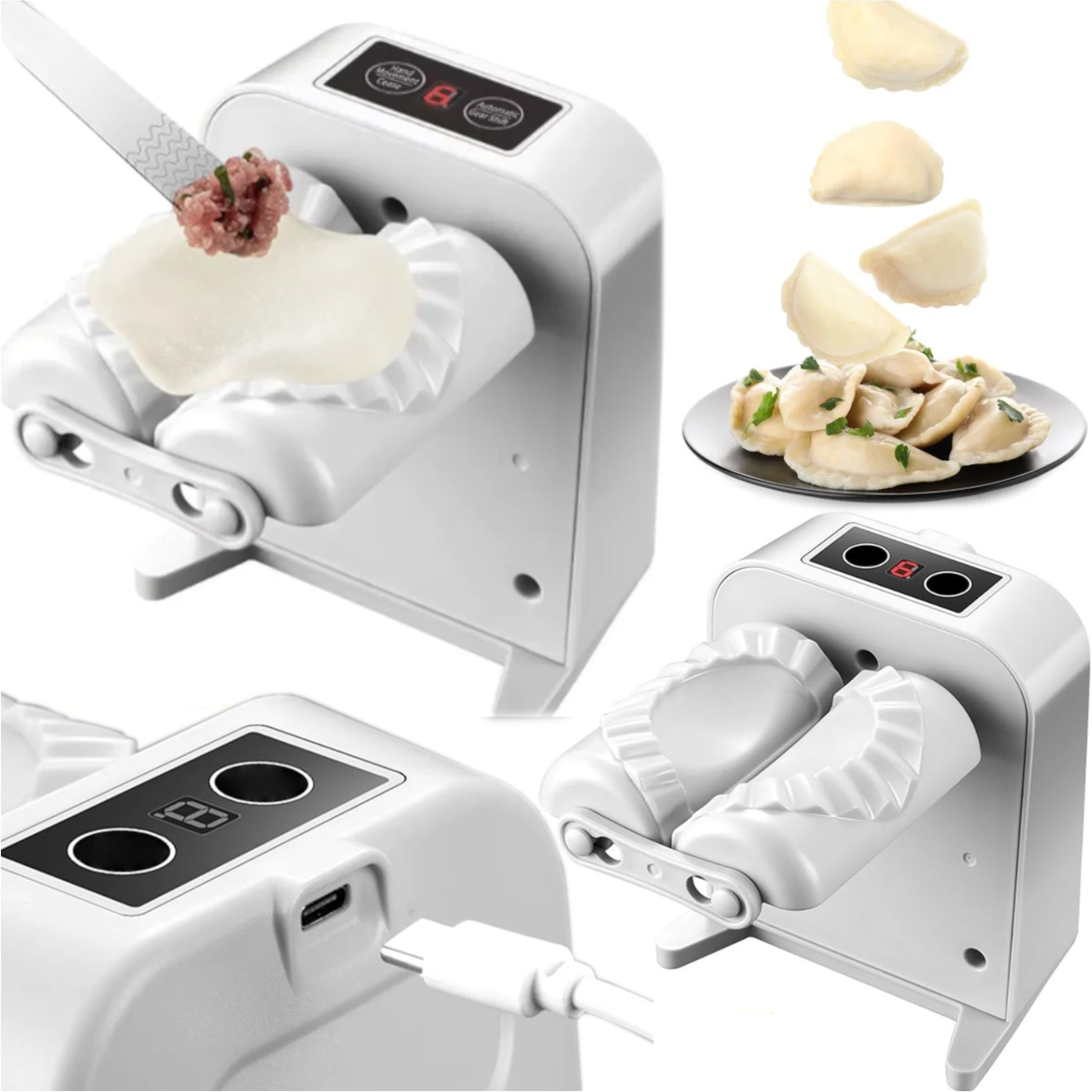 ELECTRIC DUMPLING MACHINE FORM CABLE AKCESORIA ATOMAT