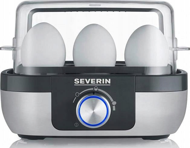 ELECTRIC EGG COOKER 6 EGGS INSERT FOR COOKING STEAM STEEL SEVERIN EK3169 Brand Severin