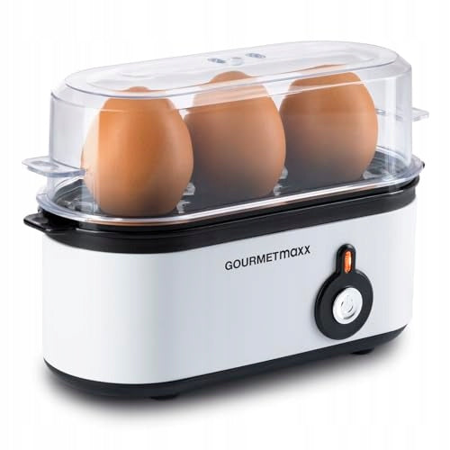 ELECTRIC EGG COOKER FOR 3 EGGS GOURMETMAXX THREE DEGREES OF HARDNESS Brand no brand