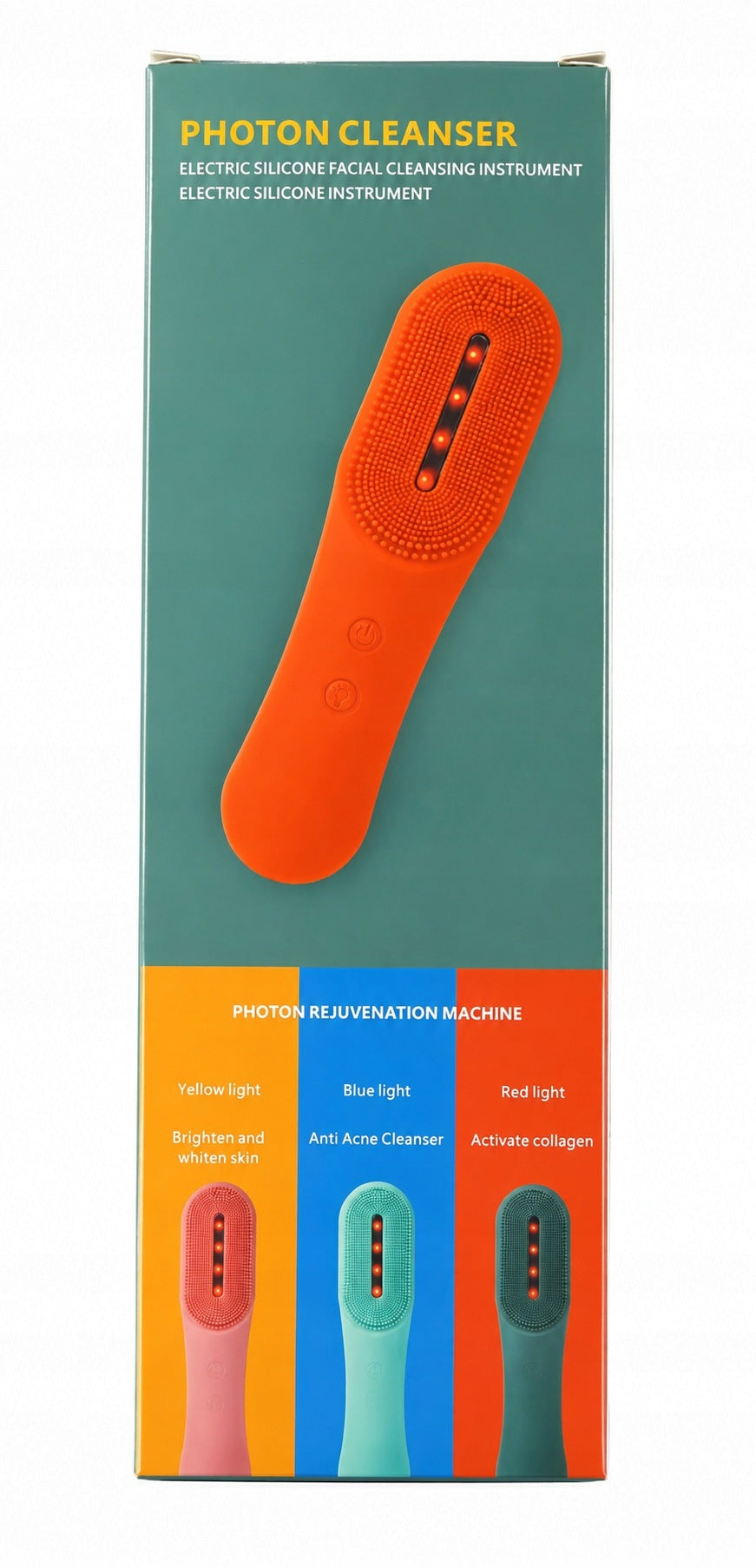 ELECTRIC FACE BRUSH with photons Brand no brand