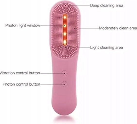 ELECTRIC FACE BRUSH with photons Manufacturer code Elektryczna szczoteczka