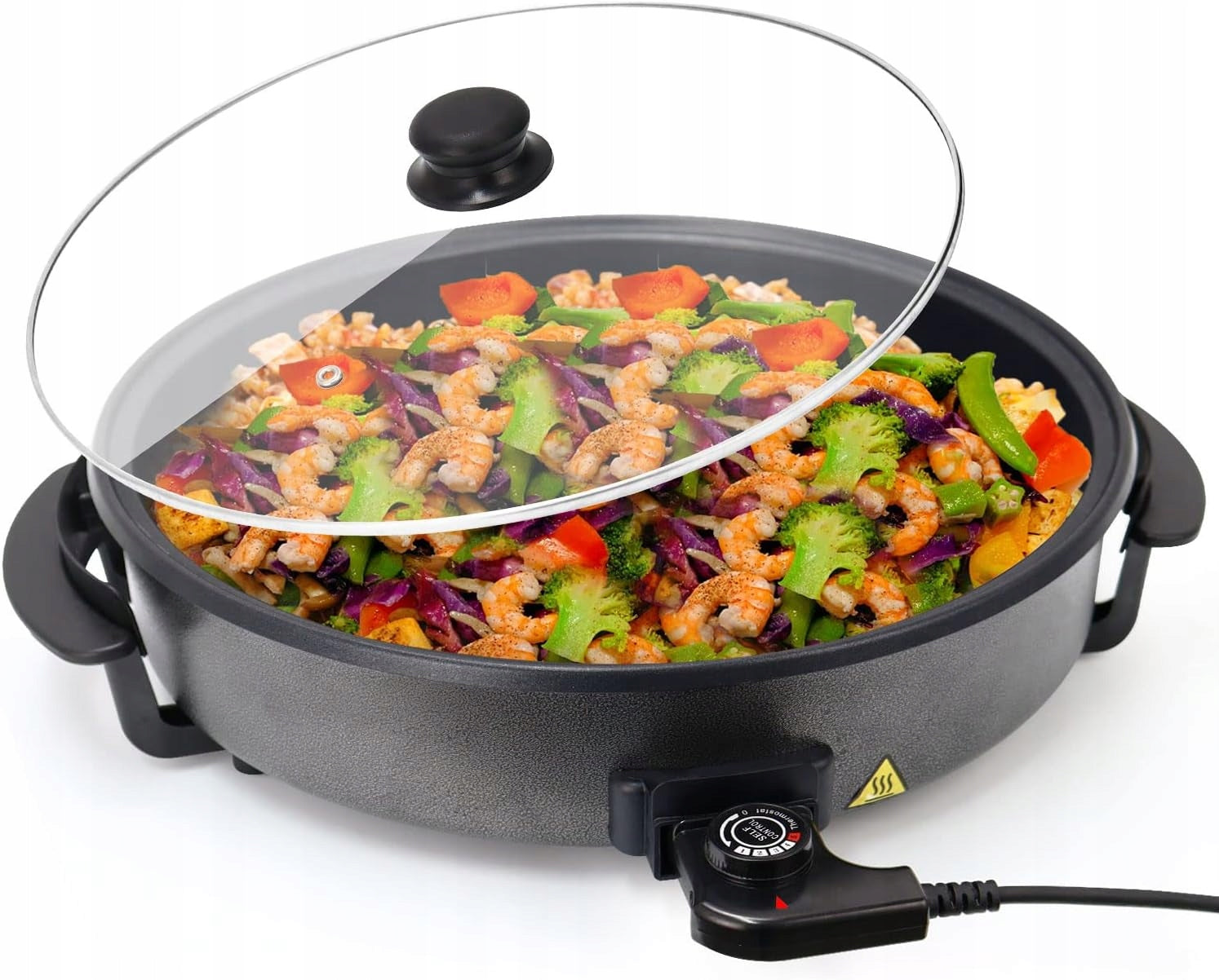 ELECTRIC FRYING PAN 1500W NON-STICK 40CM
