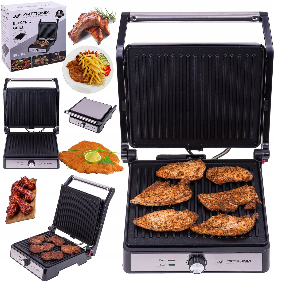 ELECTRIC GARDEN GRILL TABLE SANDWICH TOASTER PANINI TOASTER EAN (GTIN) 792172562843