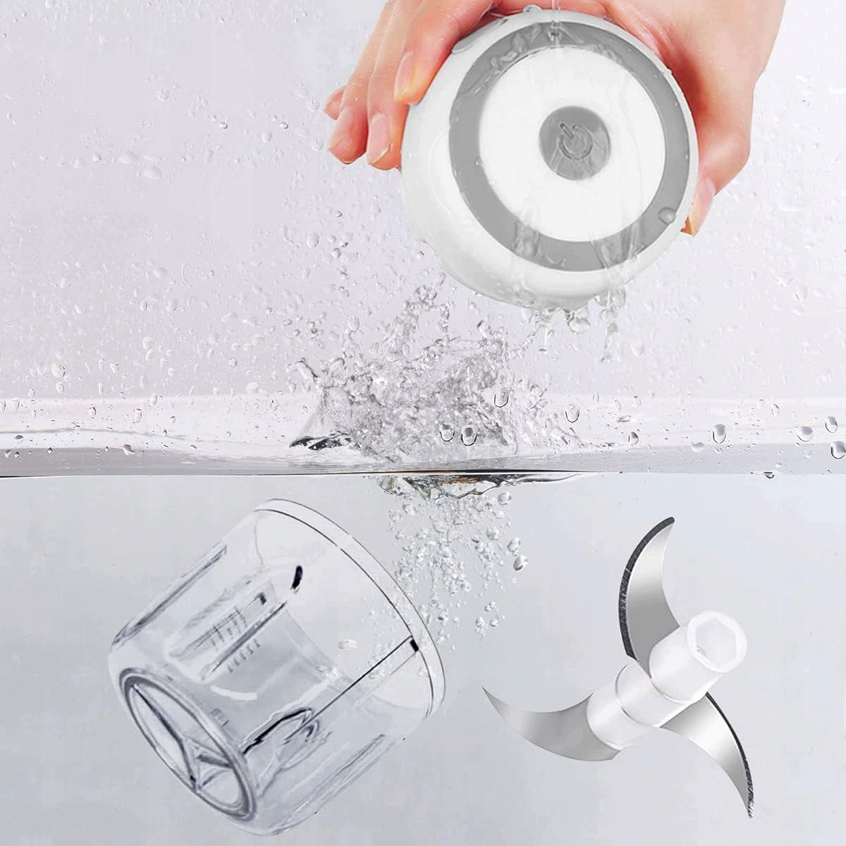 ELECTRIC GARLIC GRINDER, SMALL FOOD PROCESSOR FOR GINGER Brand no brand